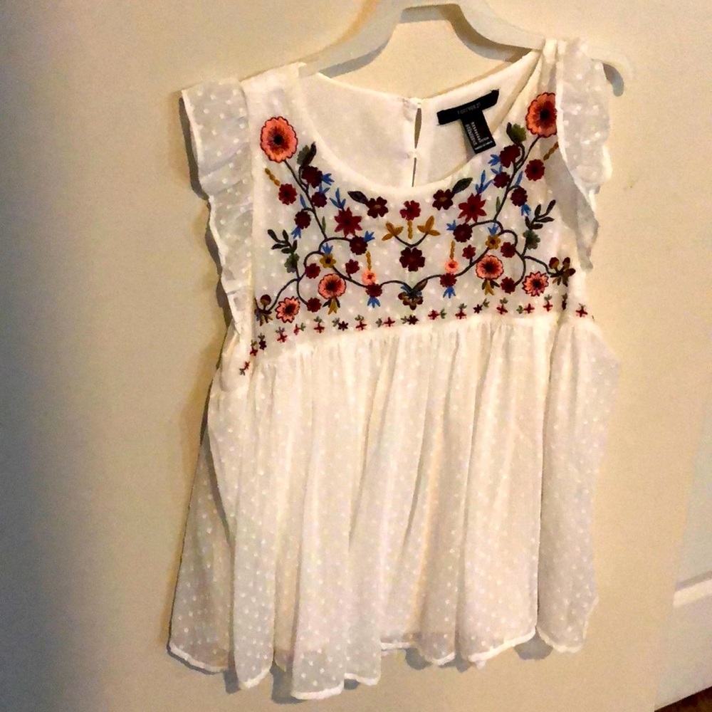 Forever 21 Flower Top